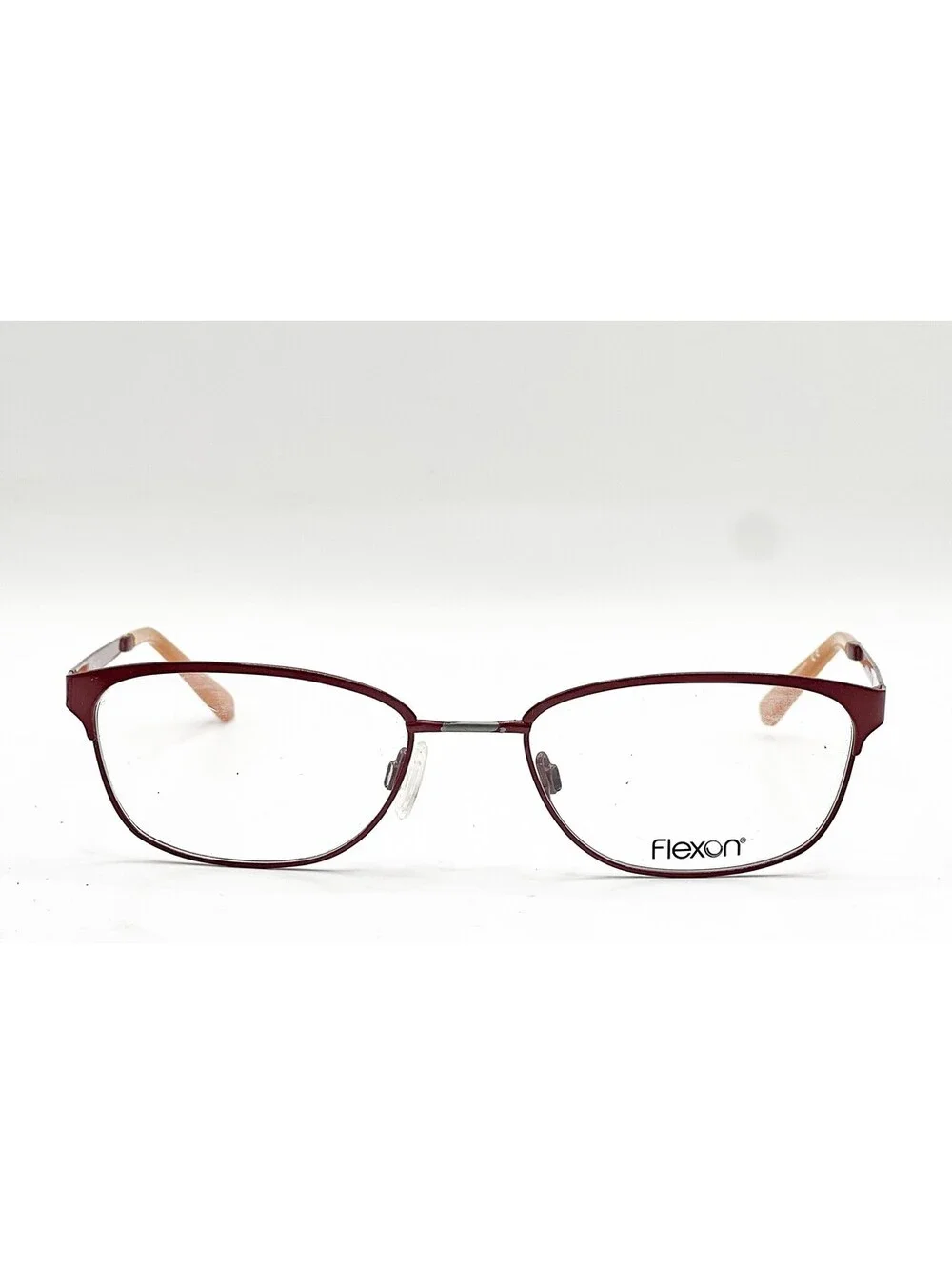Flexon Victory 604 Burgundy Authentic Eyeglasses 52-18-135
